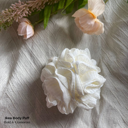 Body Scrubber - Puff | IKEA Body Puff | White