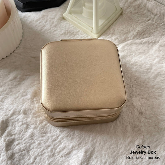 Jewelry Box (Travel Size) - Golden
