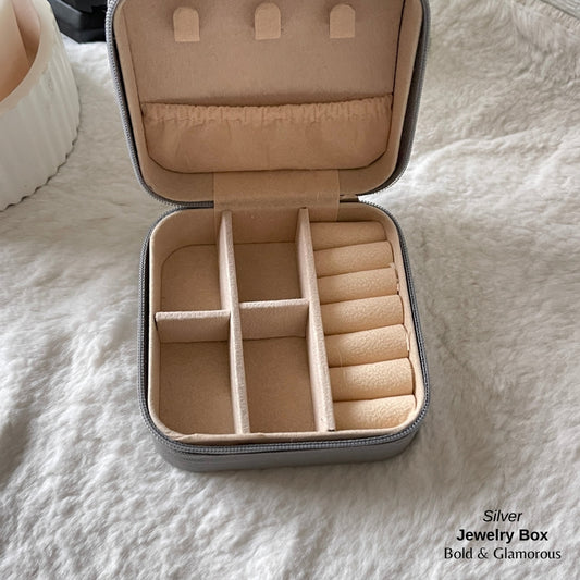 Jewelry Box (Travel Size) - Silver