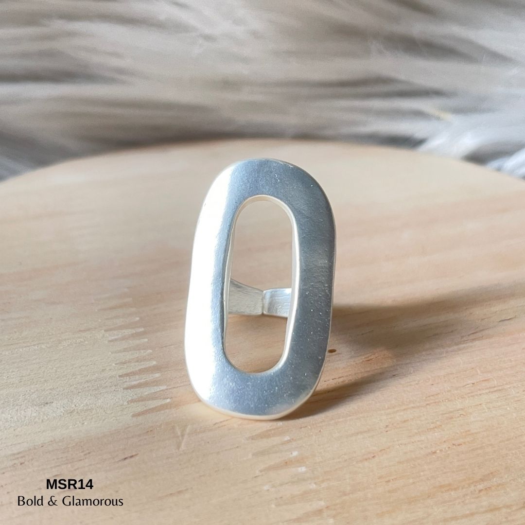 Statement Ring | MSR14 | Silver