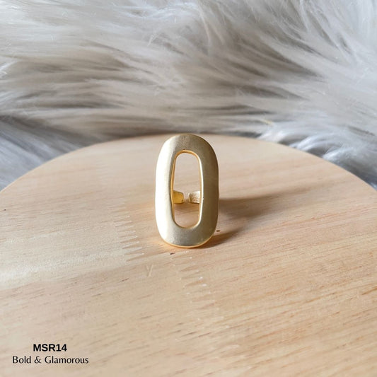 Statement Ring | MSR14 | Gold