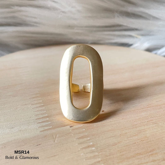 Statement Ring | MSR14 | Gold