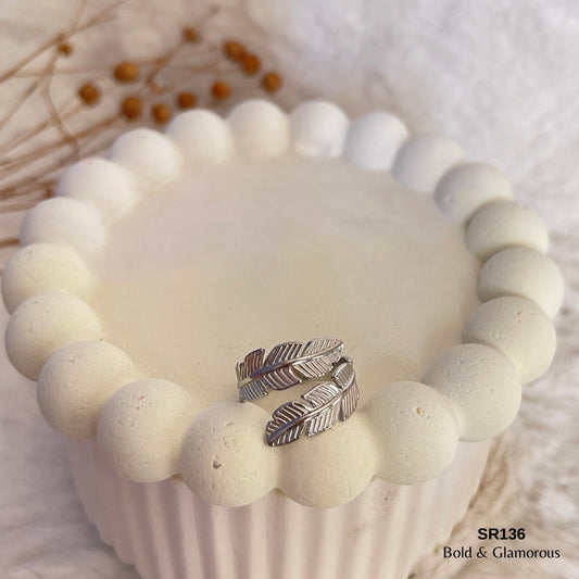 Statement Ring | SR136 | Silver