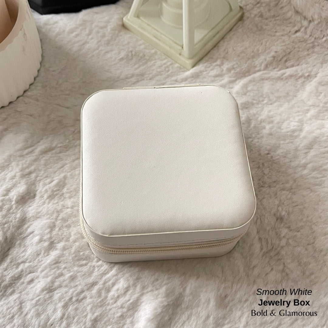 Jewelry Box (Travel Size) - Smooth White
