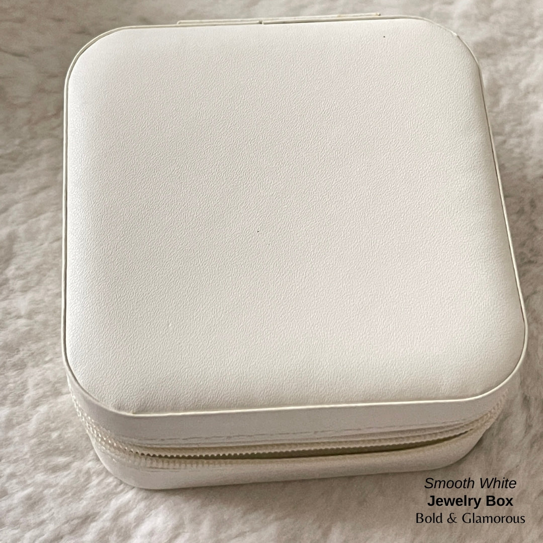 Jewelry Box (Travel Size) - Smooth White