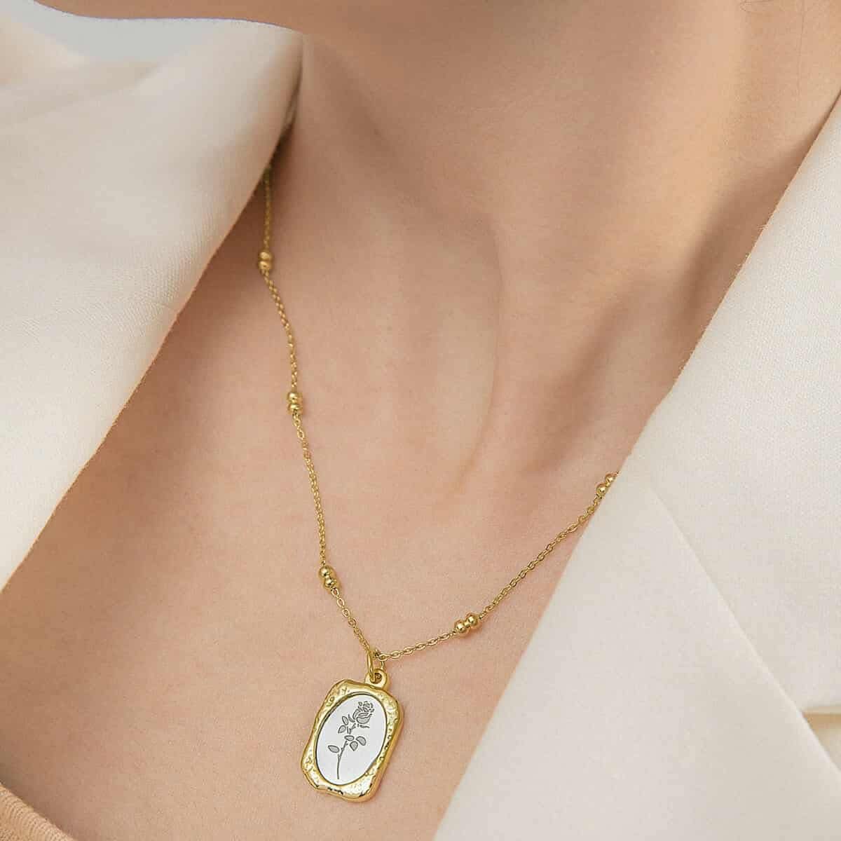 Necklace | SN143 | Vintage Flower