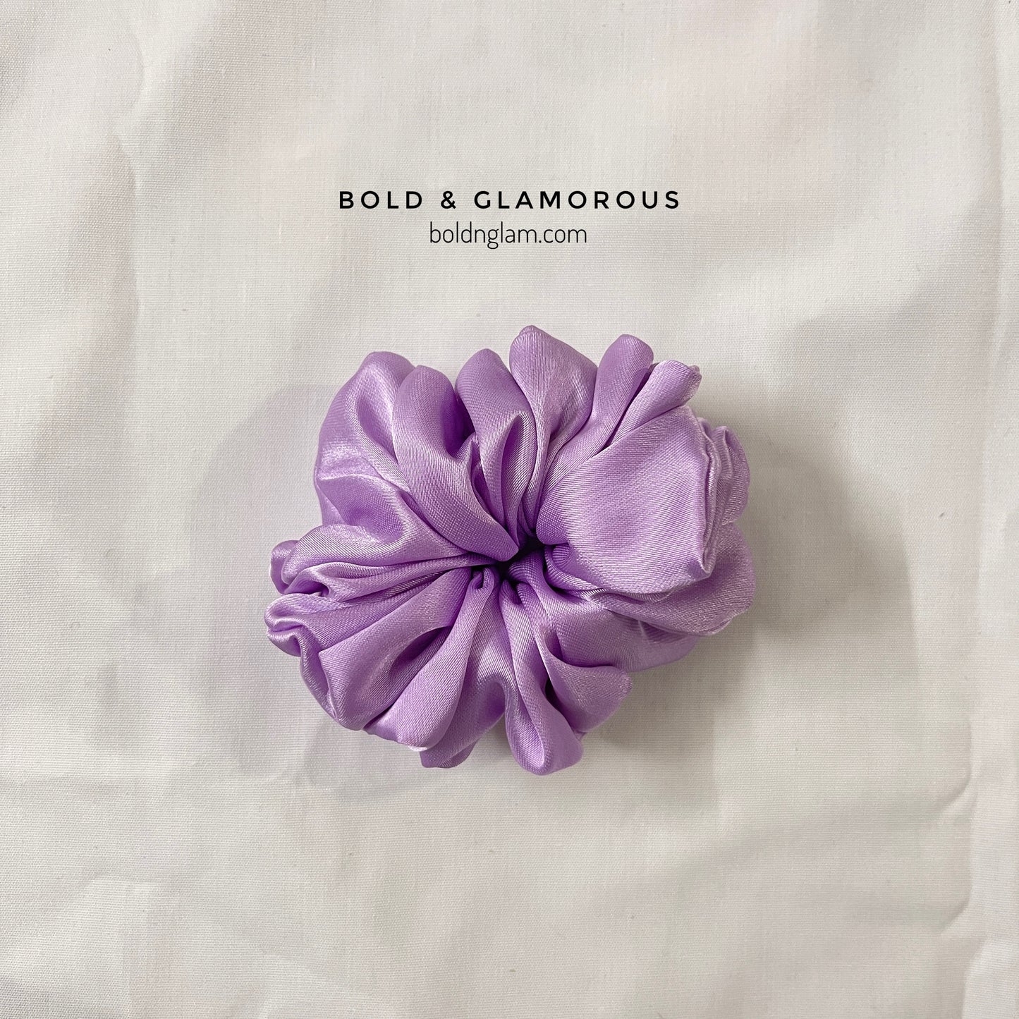 Japanese Silk Scrunchies #10 Lilac