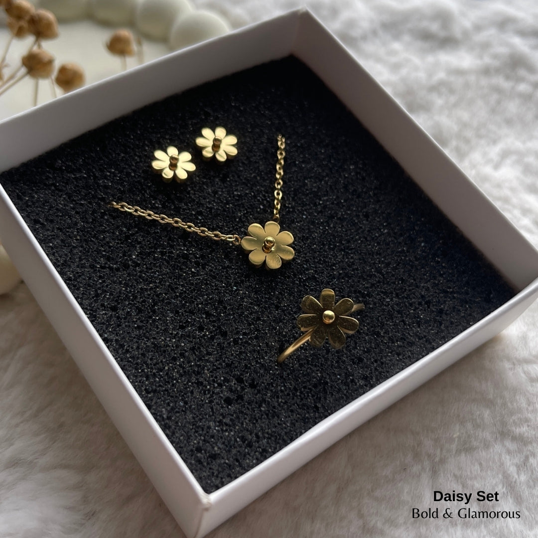 Daisy Jewelry Set