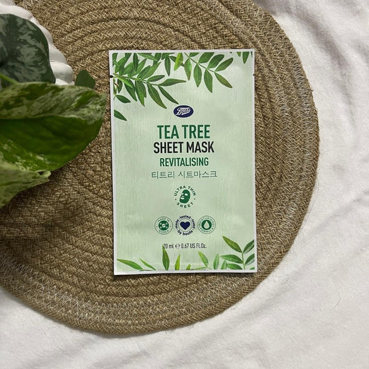 Boots Sheet Mask | Tea Tree Revitalising