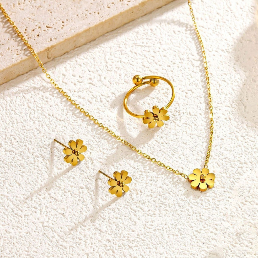 Daisy Jewelry Set
