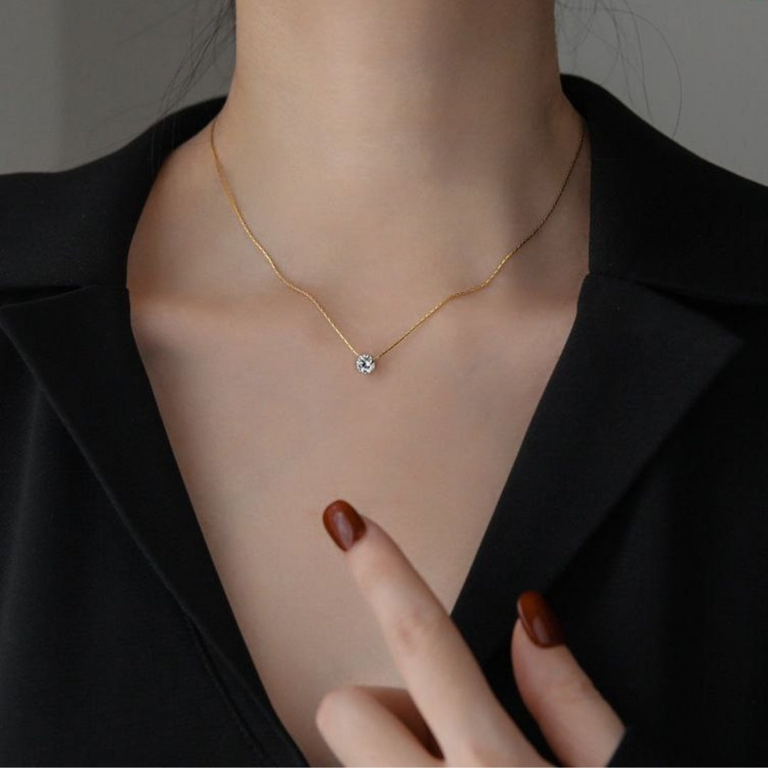 Necklace | SN106 | Simple Stone II