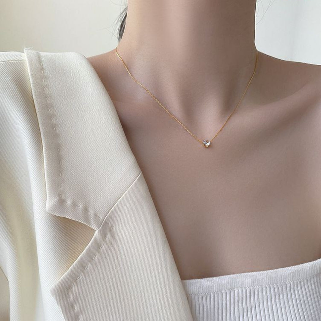 Necklace | SN106 | Simple Stone II