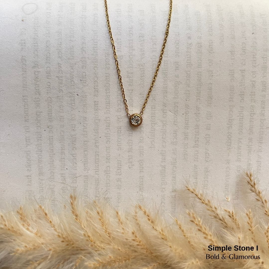 Necklace | SN105 | Simple Stone I