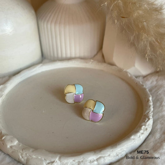 Stud Earring | ME75 | Emeline | Multicolor