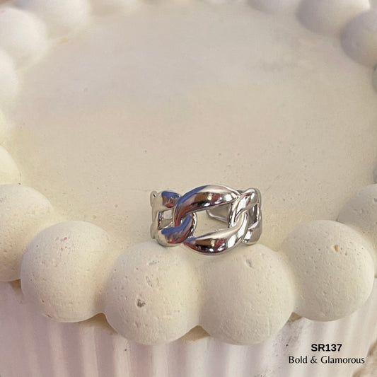 Statement Ring | SR137 | Silver