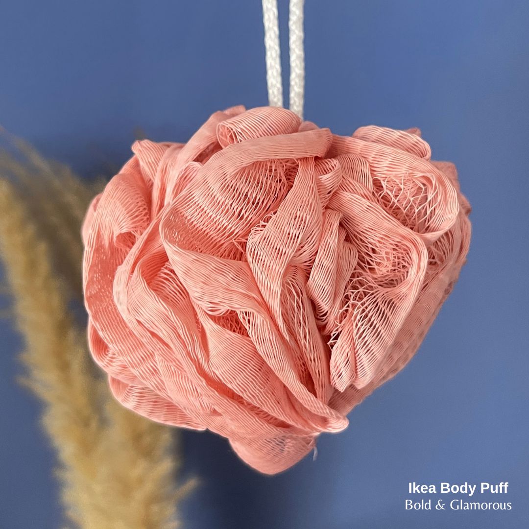 Body Scrubber - Puff | IKEA Body Puff | Pink