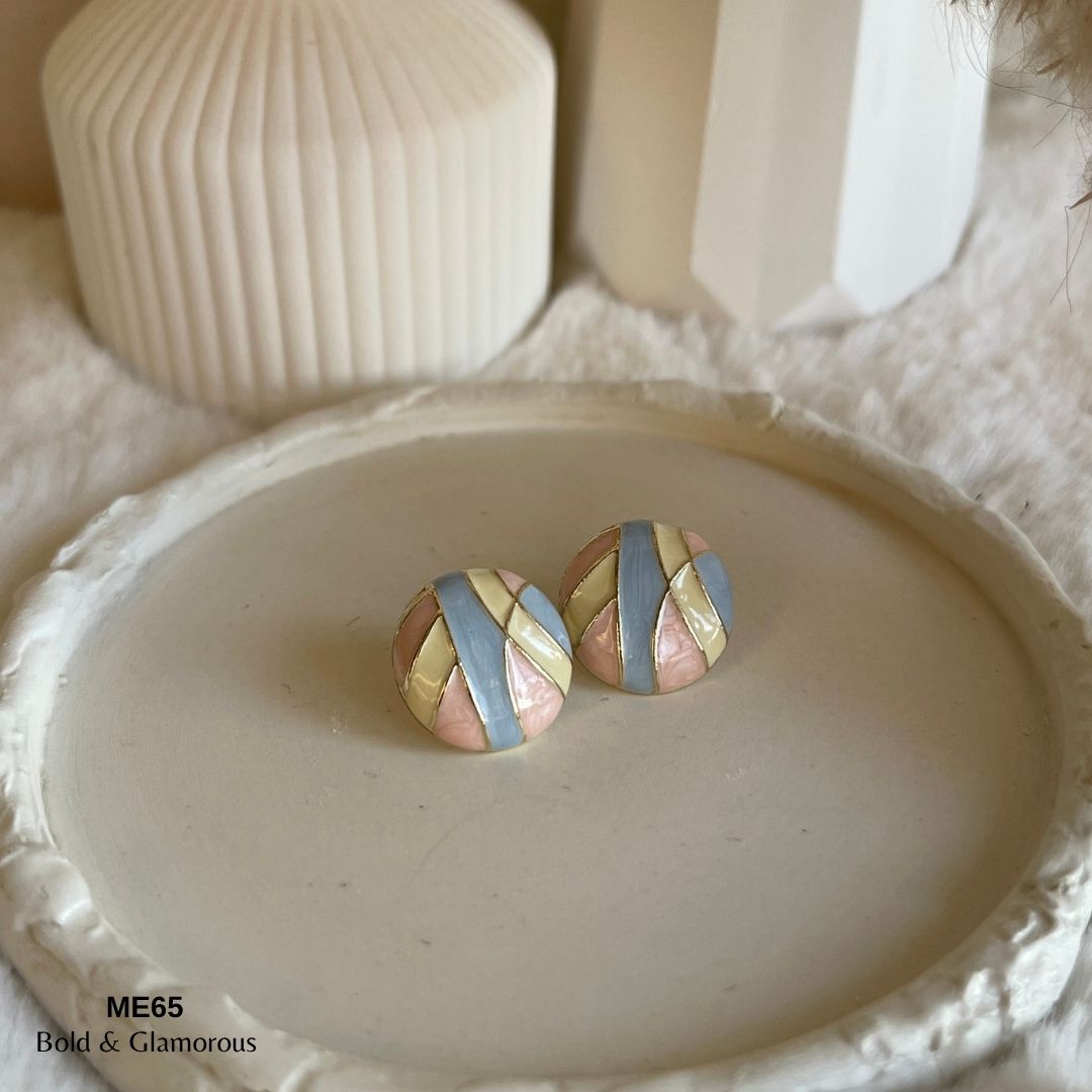 Stud Earring | ME65 | Bekka | Multicolor