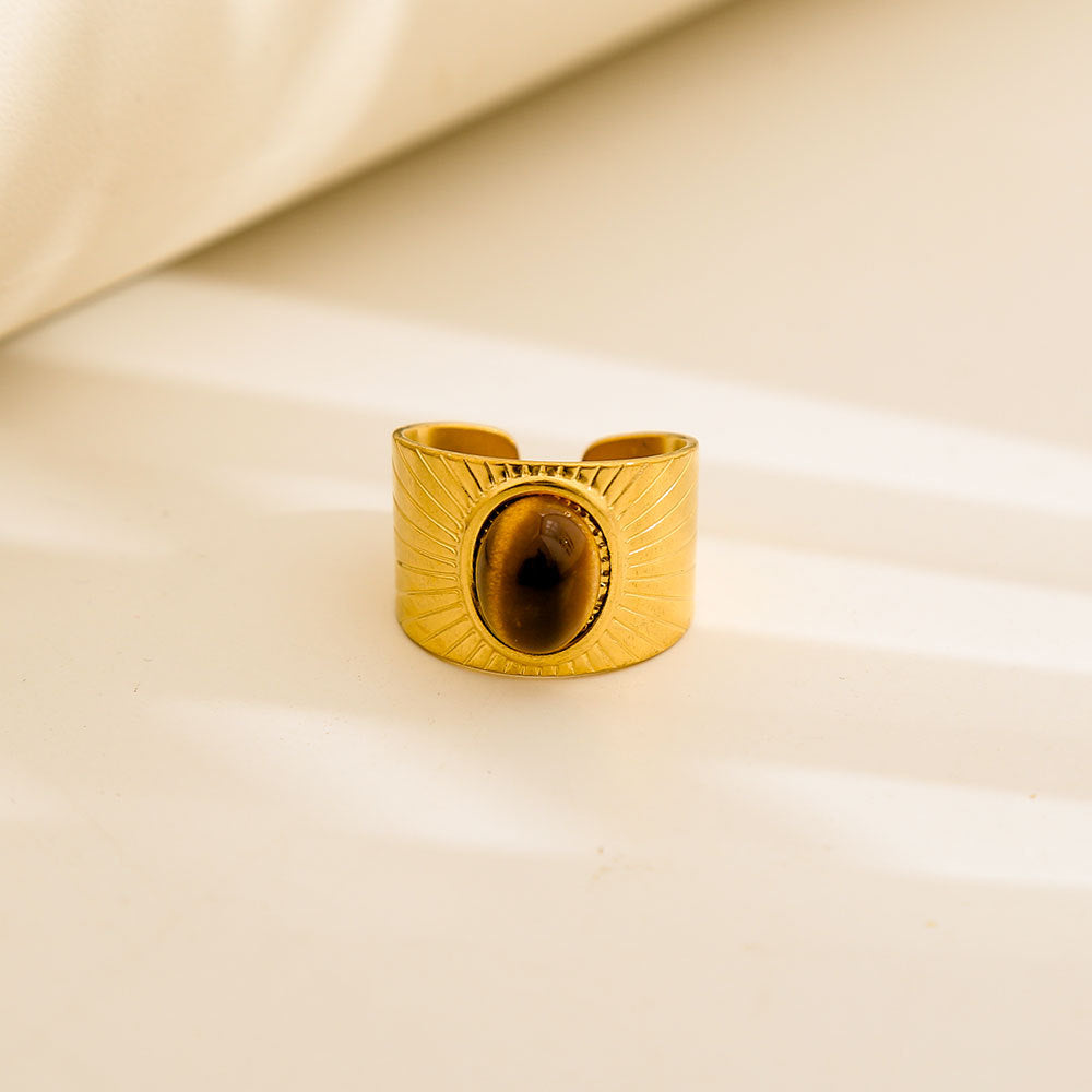Statement Ring | SR305 | Gold