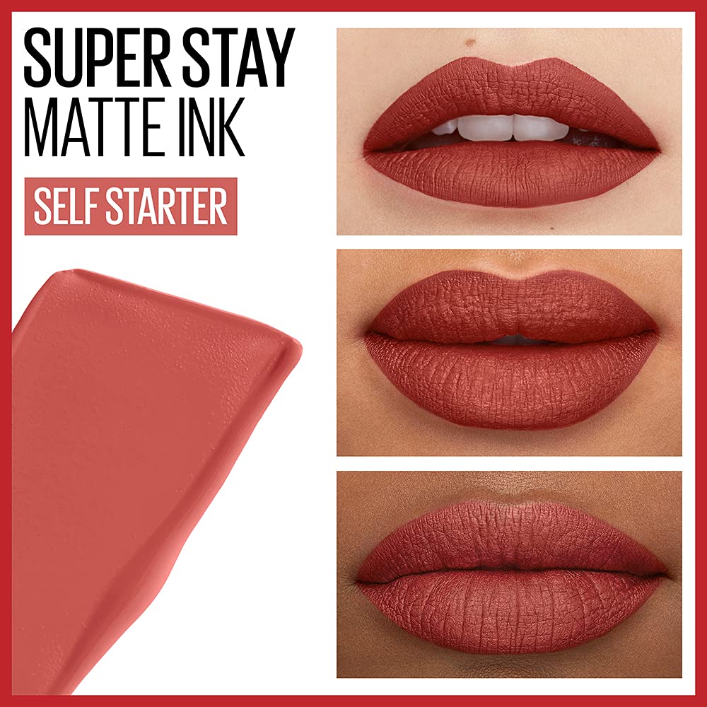 Maybelline SuperStay Matte Ink Lipstick | 130 Self Starter