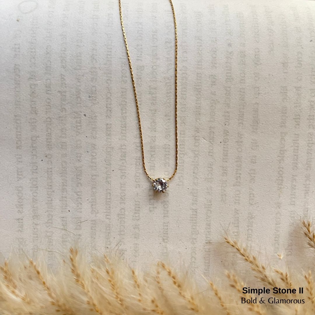 Necklace | SN106 | Simple Stone II