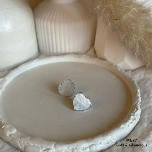 Stud Earring | ME77 | Mara | Silver
