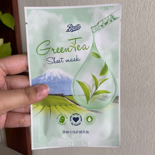 Boots Sheet Mask | Green Tea