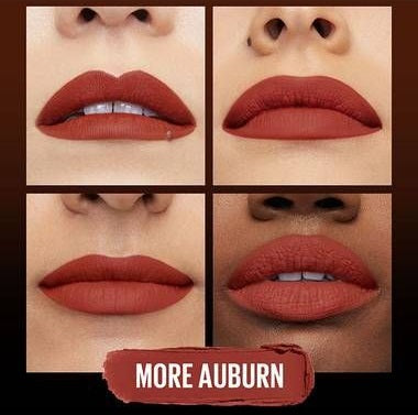 Maybelline Ultimate by Color Sensational Matte Lipstick | More Auburn