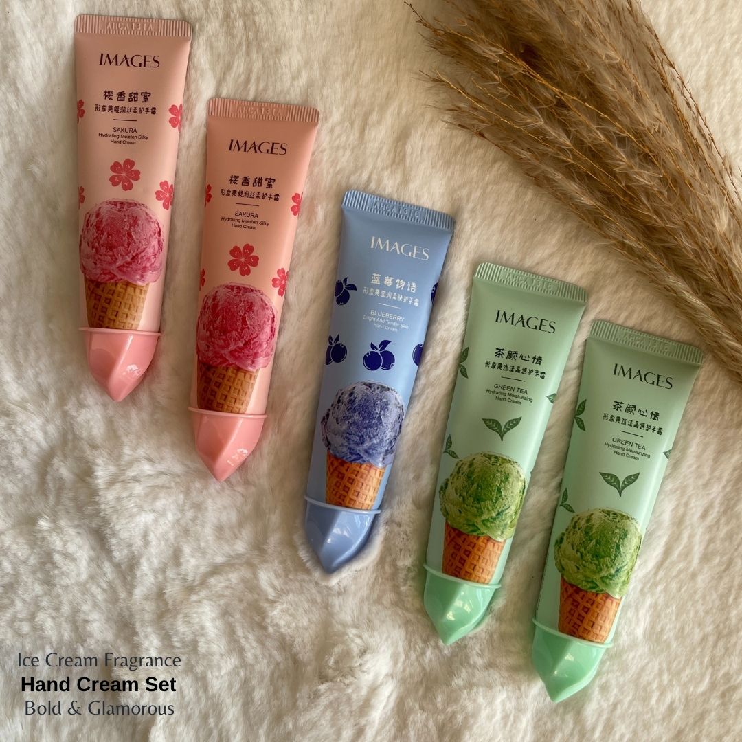 Hand Cream Set | Images | Sweet Love Ice Cream Fragrance