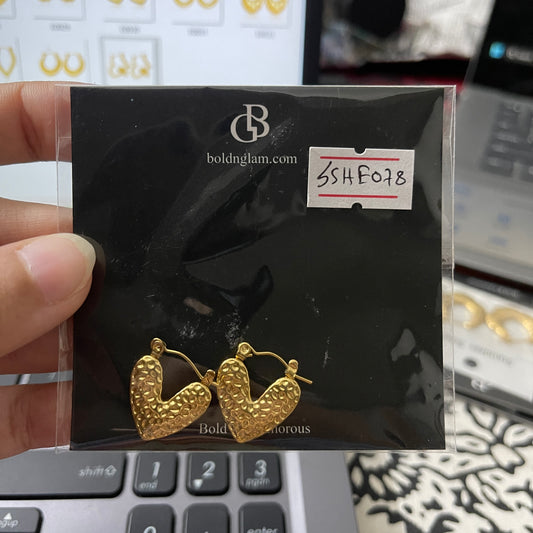 Statement Hoop Earring | SSHE078