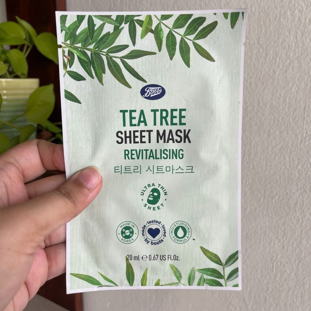 Boots Sheet Mask | Tea Tree Revitalising