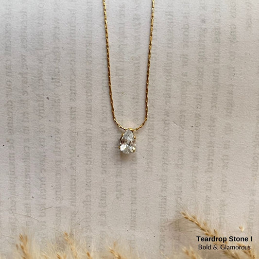 Necklace | SN107 | Teardrop Stone