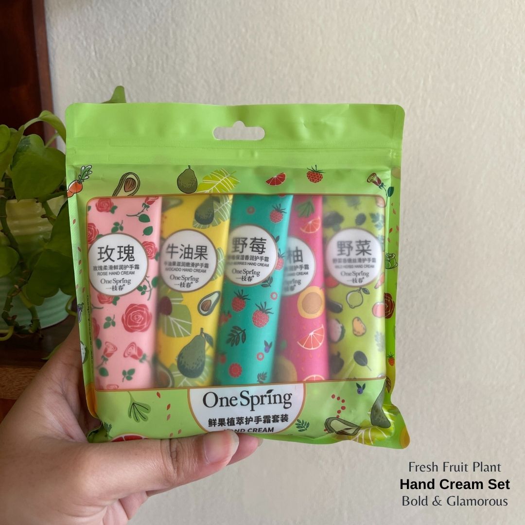 Hand Cream Set | One Spring | Fresh Plant Fruit