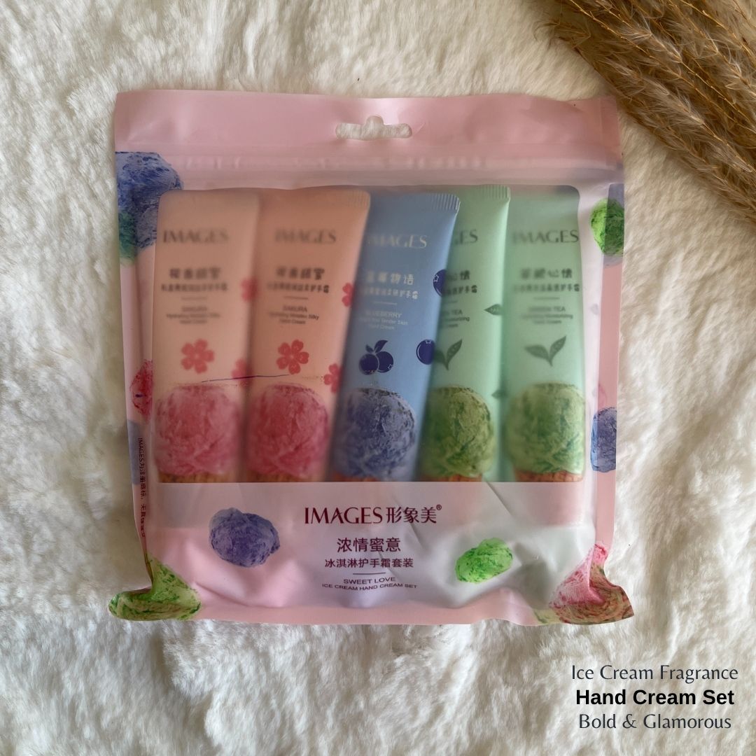 Hand Cream Set | Images | Sweet Love Ice Cream Fragrance