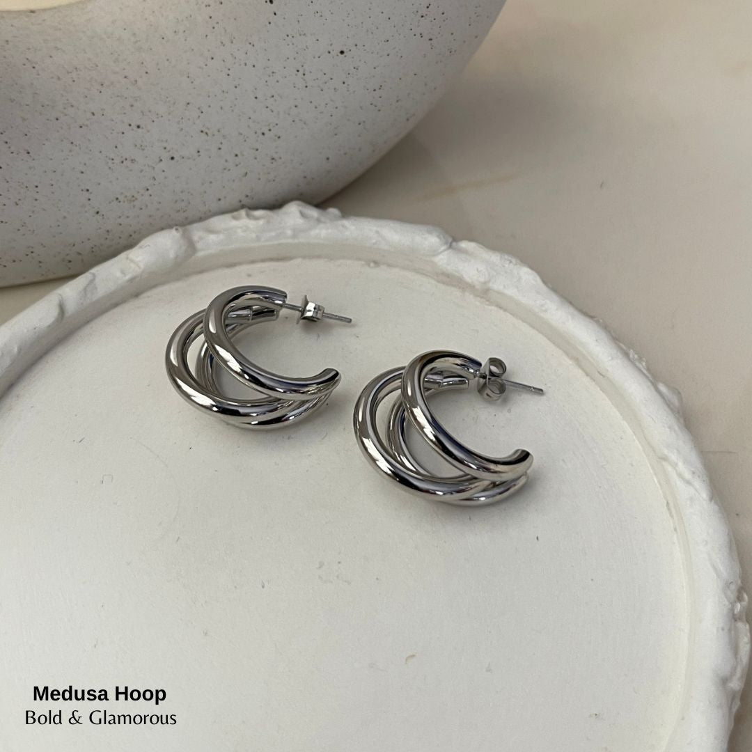 Hoop Earring | Medusa Hoop