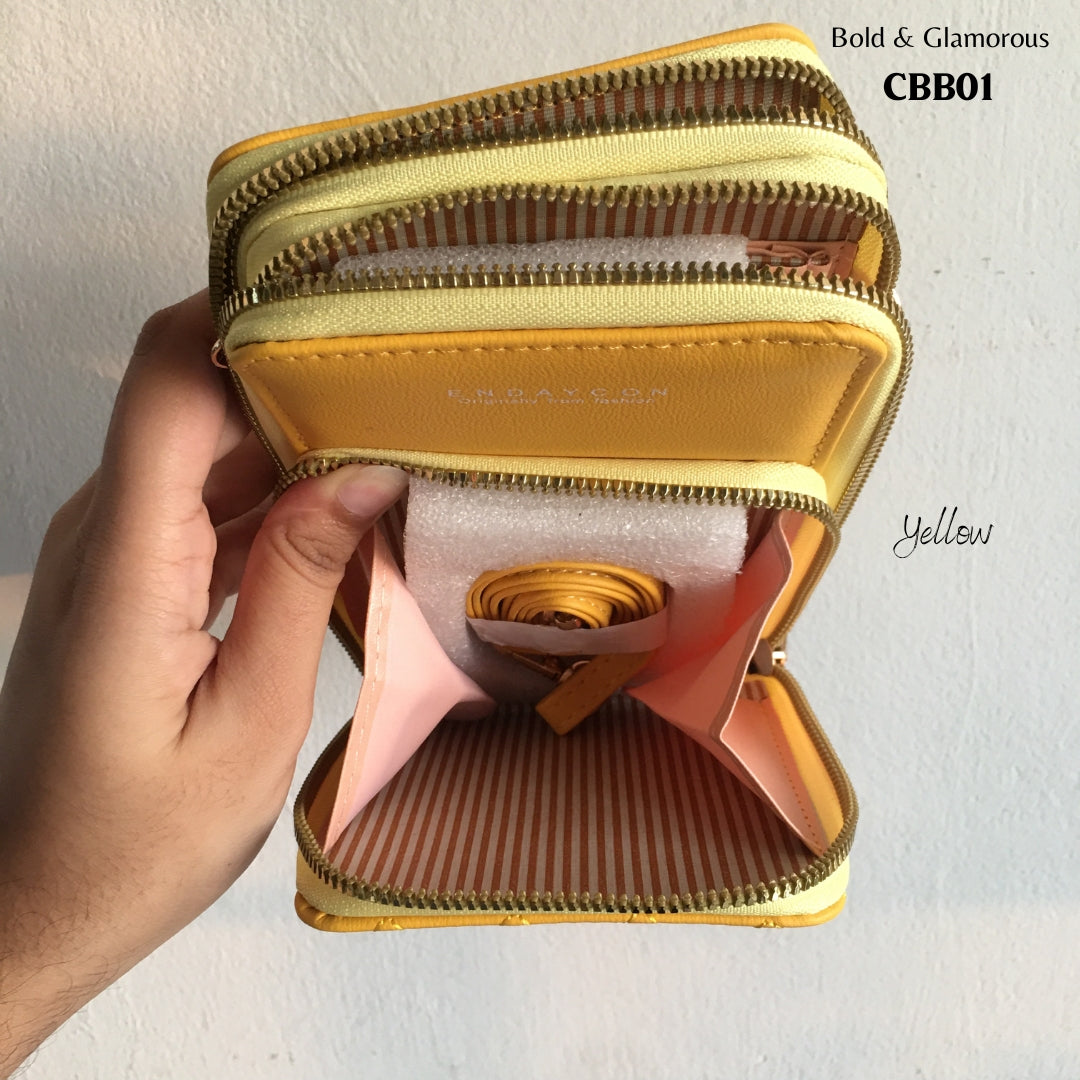 Shoulder Cross Body Bag | CBB01 | Yellow
