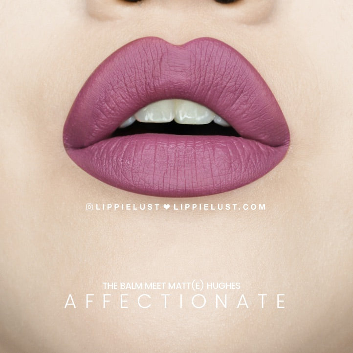 The Balm Meet Matte Hughes Liquid Lipstick | Affectionate | Mini