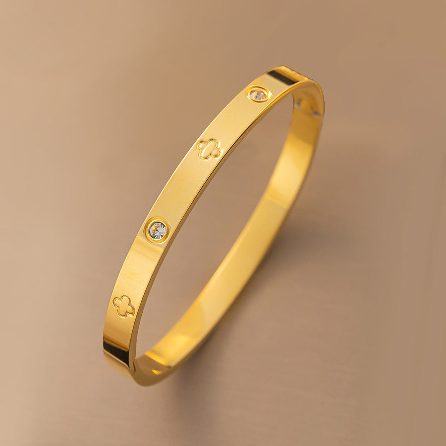 Bangle Bracelet | BB68 | Gold