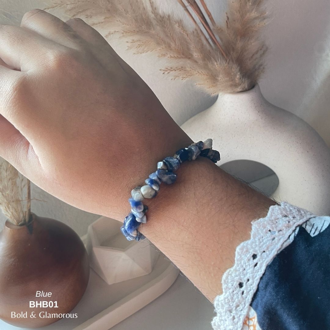 Beaded Bracelet | BHB01 | Blue