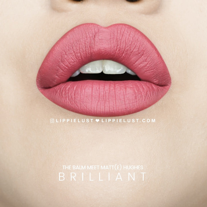 The Balm Meet Matte Hughes Liquid Lipstick | Brilliant