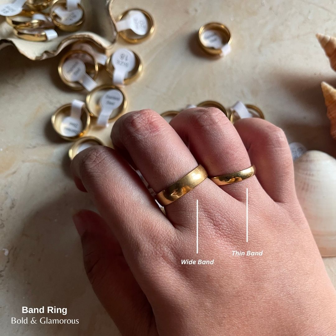 SS Finger Ring | SS01 | Thin Band