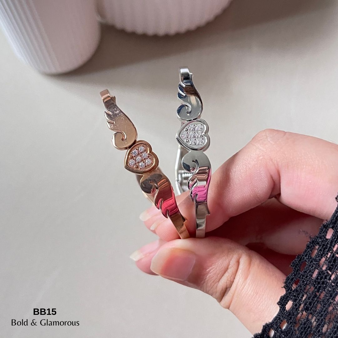 Bangle Bracelet | BB15 | Rose Gold