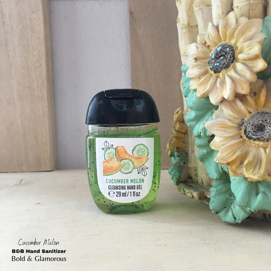 Bath and Body Works Hand Sanitizers | Cucumber Melon Light