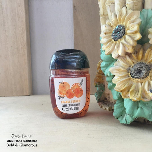 Bath and Body Works Hand Sanitizers | Orange Sunrise