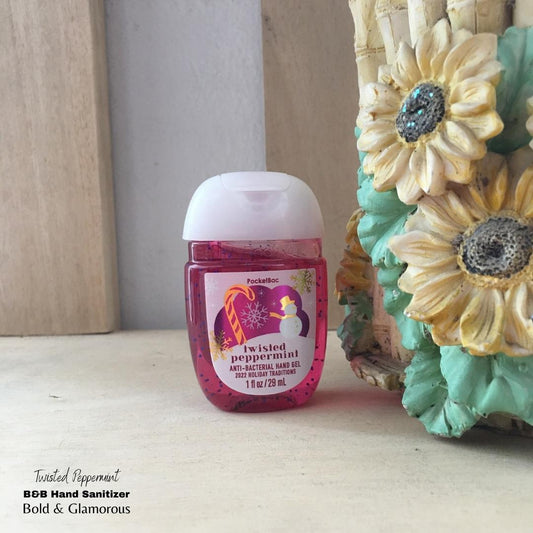 Bath and Body Works Hand Sanitizers | Twisted Peppermint