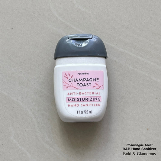 Bath and Body Works Hand Sanitizers | Champagne Toast