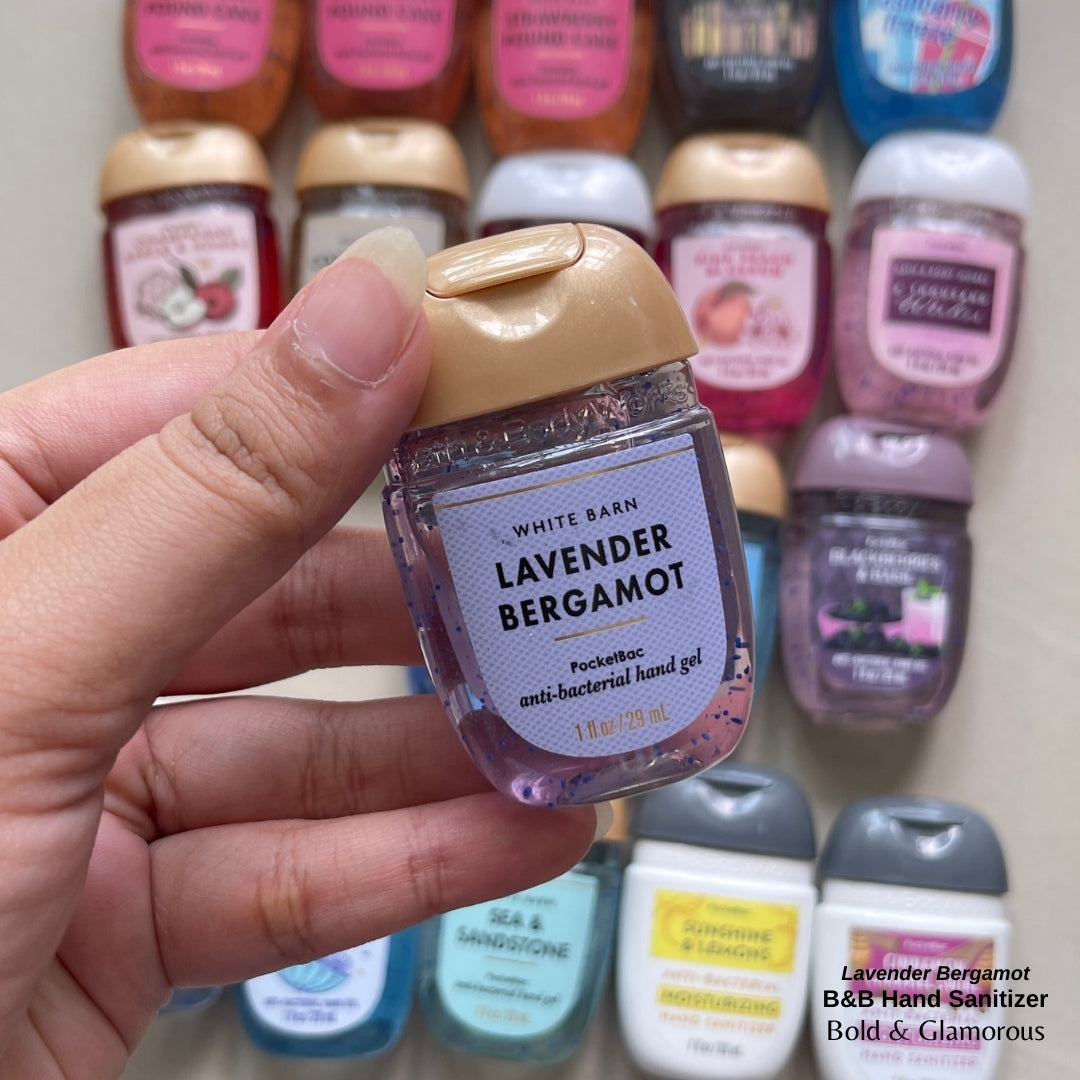 Bath and Body Works Hand Sanitizers | Lavender Bergamot