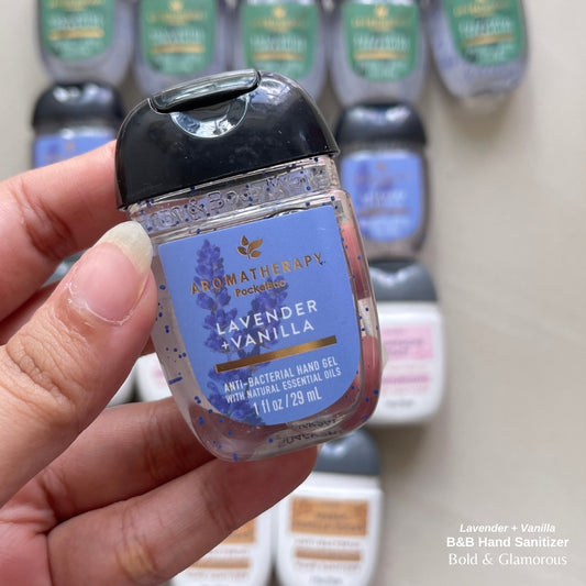 Bath and Body Works Hand Sanitizers | Lavender + Vanilla
