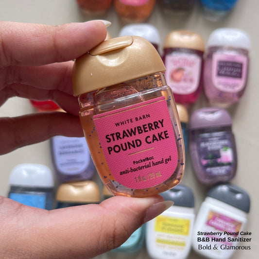 Bath and Body Works Hand Sanitizers | Strawberry Pound Cake