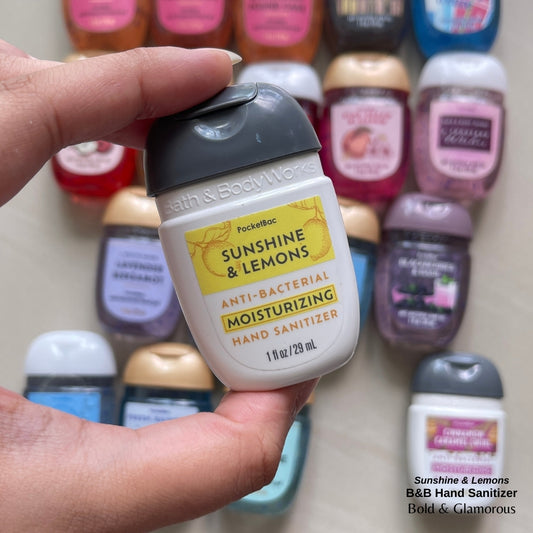 Bath and Body Works Hand Sanitizers | Sunshine & Lemons