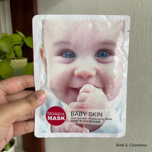 Bioaqua Sheet Mask Baby Skin | Soft Smooth Moisturizing Mask